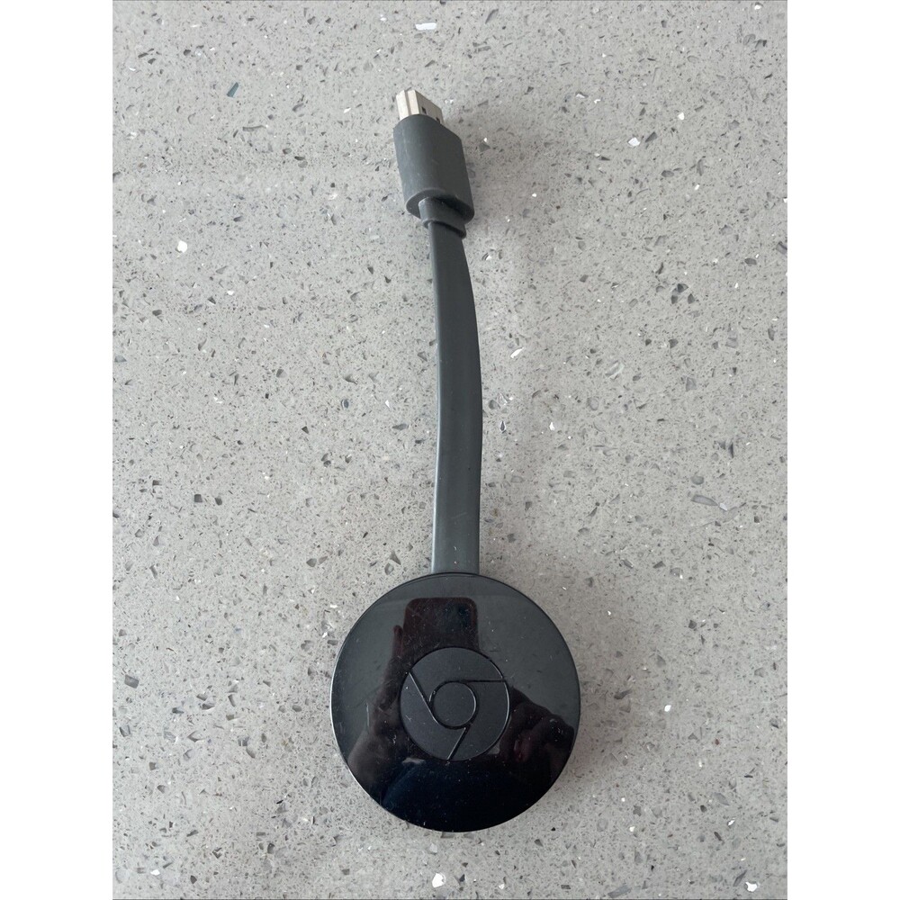 Google Chromecast 2nd Generation Black Portable HDMI Streaming Media Player